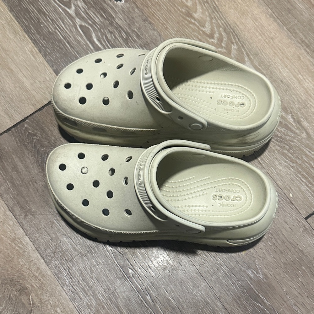 Platform CROCS  - Cream
